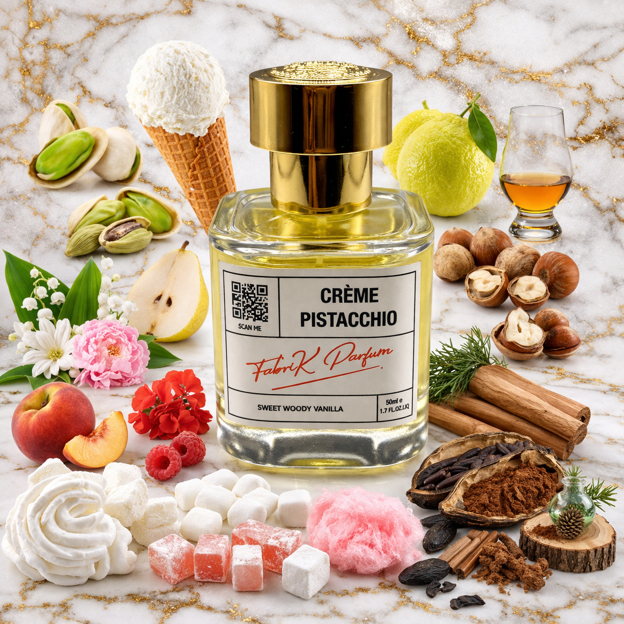 Crème pistacchio - Extrait de parfum