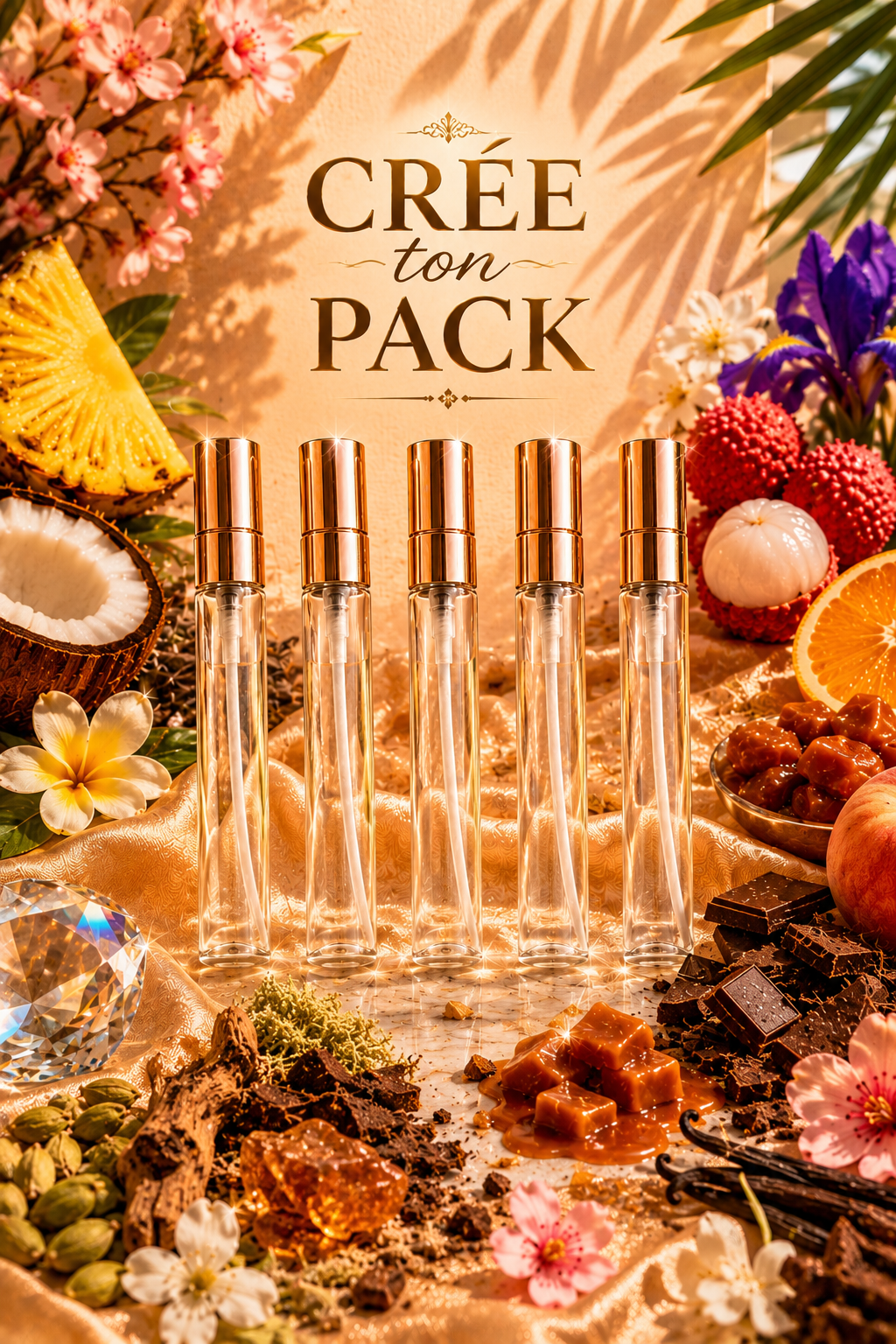 Crée ton pack - 5 parfums 10 ml