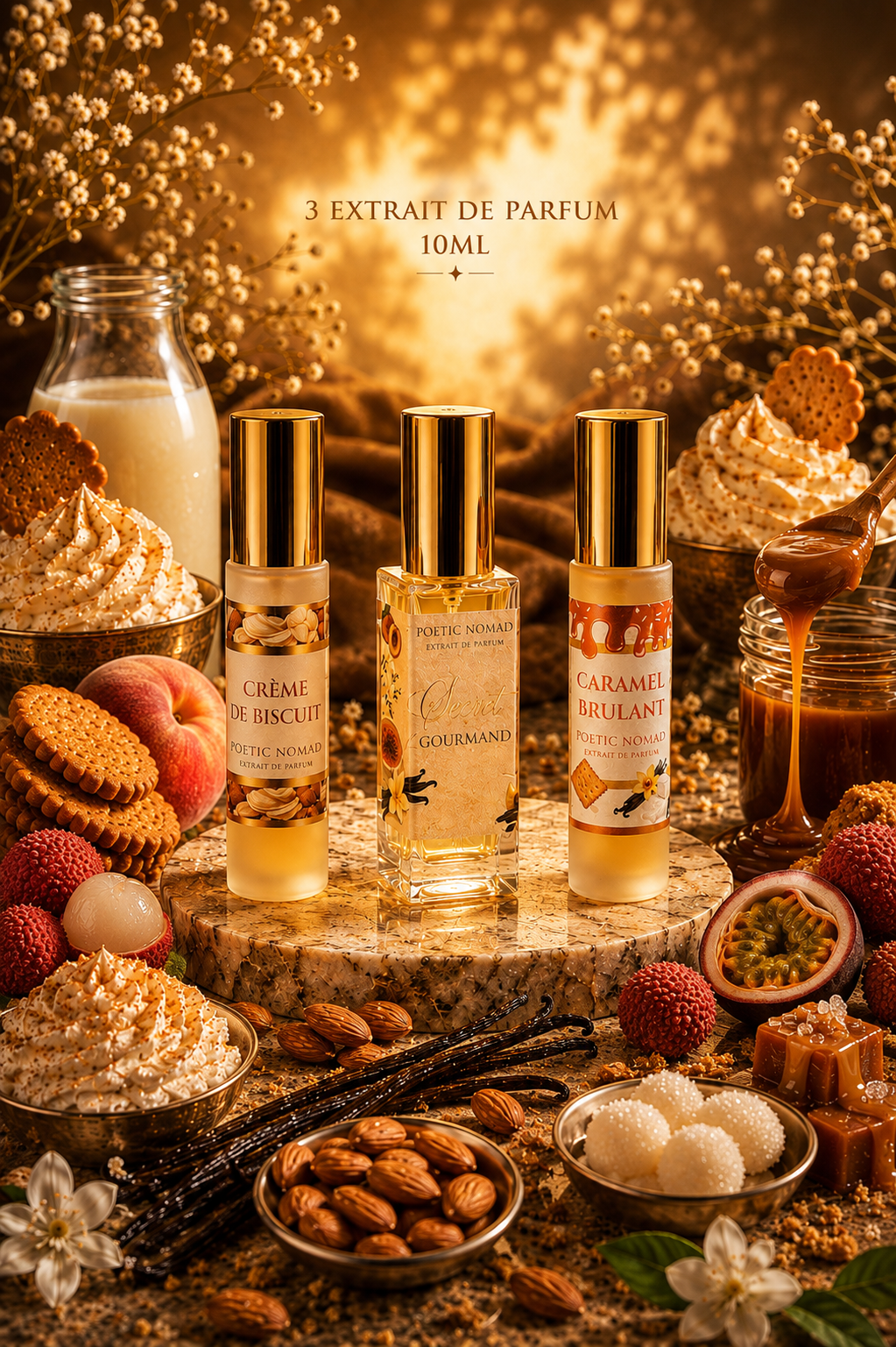 Pack Gourmandise - 3 Parfums 10ML