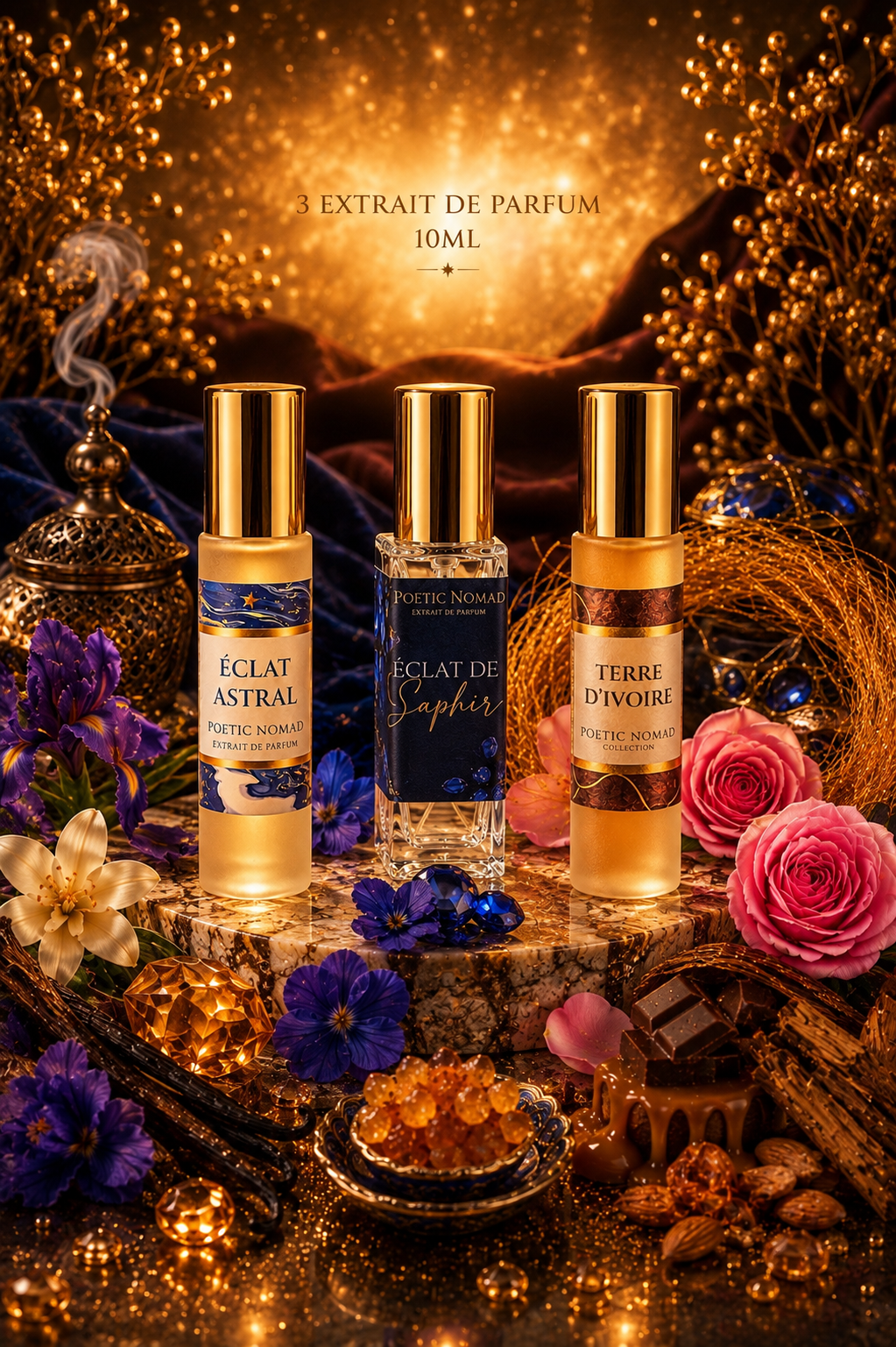 Pack Élégance Nomad - 3 Parfums 10ML