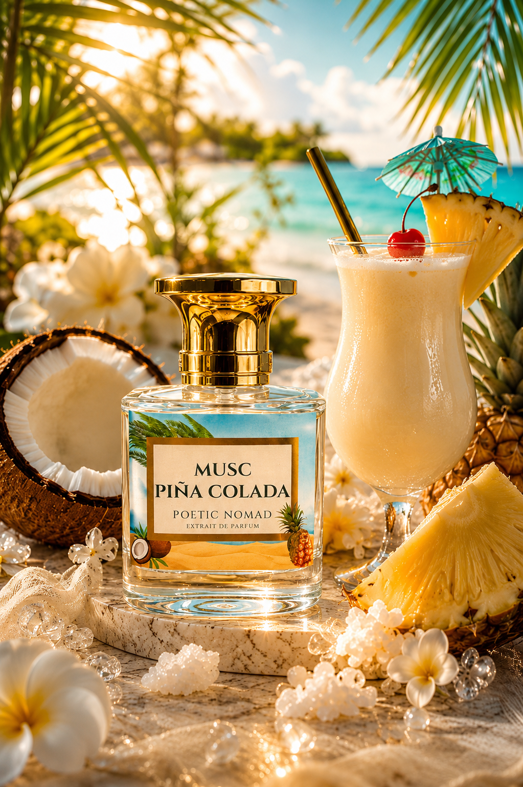 Musc pina colada - Extrait de parfum